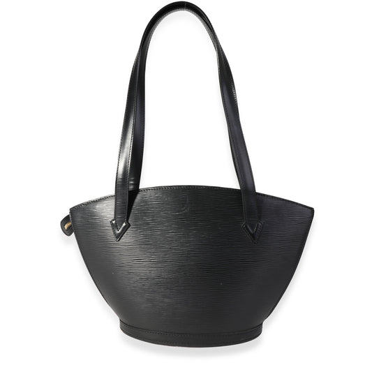 Louis Vuitton Louis Vuitton Black Epi Saint Jacques