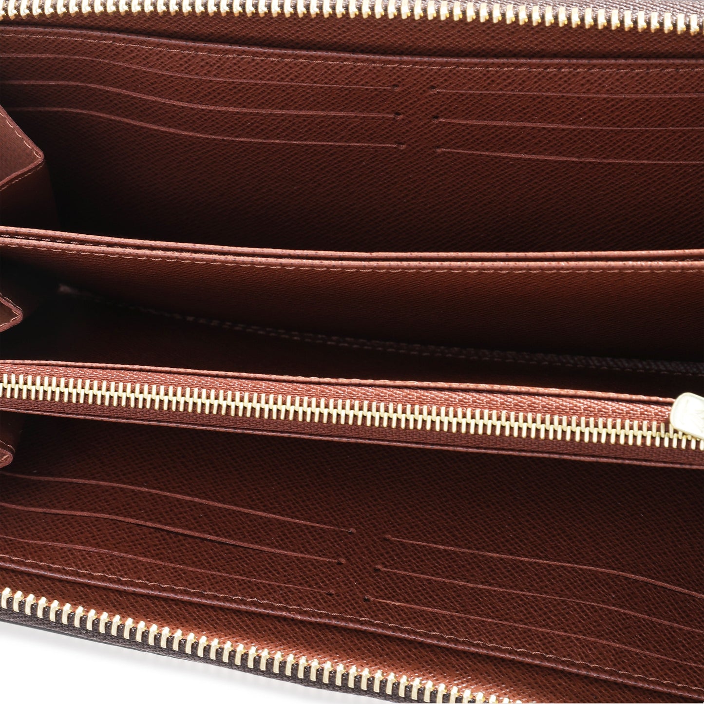 Louis Vuitton Louis Vuitton Brown Monogram Canvas Zippy Wallet