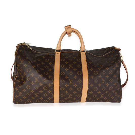 Louis Vuitton Louis Vuitton Monogram Canvas Keepall Bandoulière 55