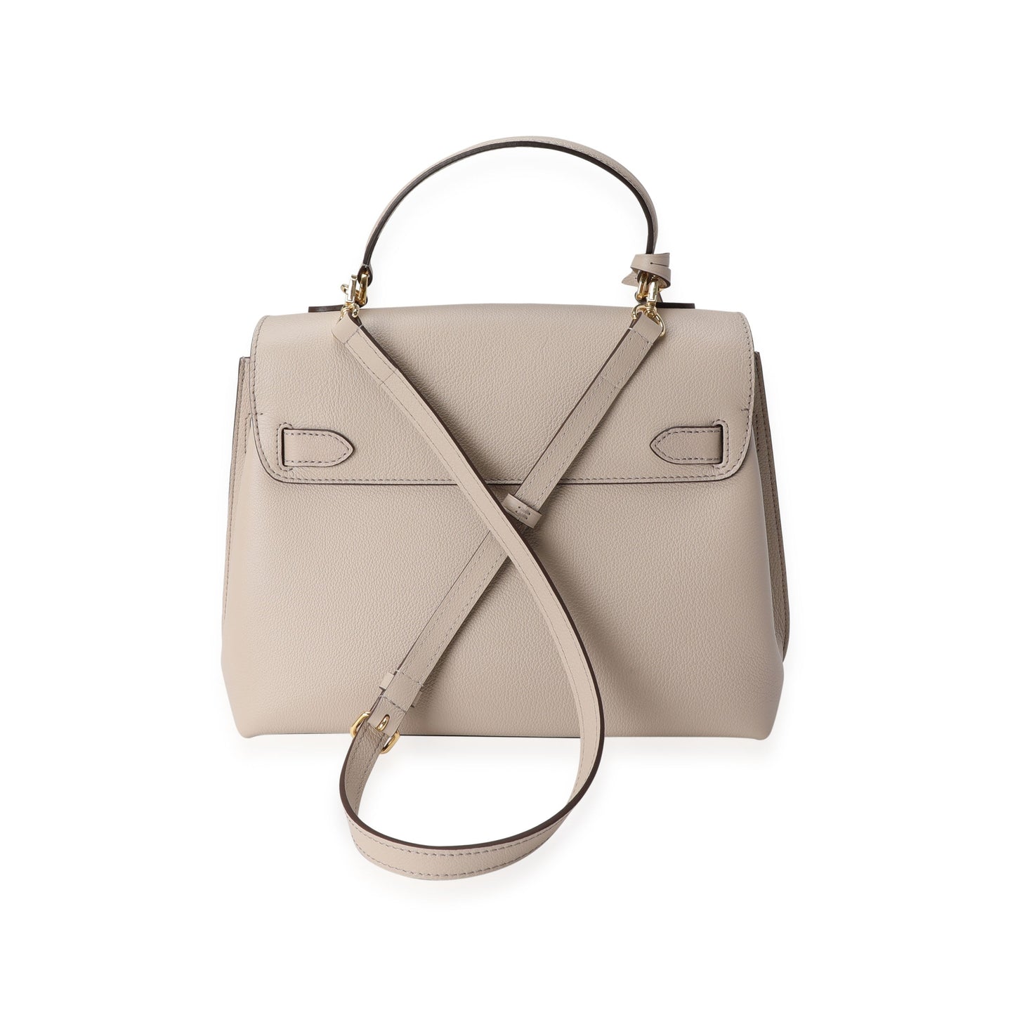 Louis Vuitton Louis Vuitton Greige Soft Calfskin Lockme Ever MM