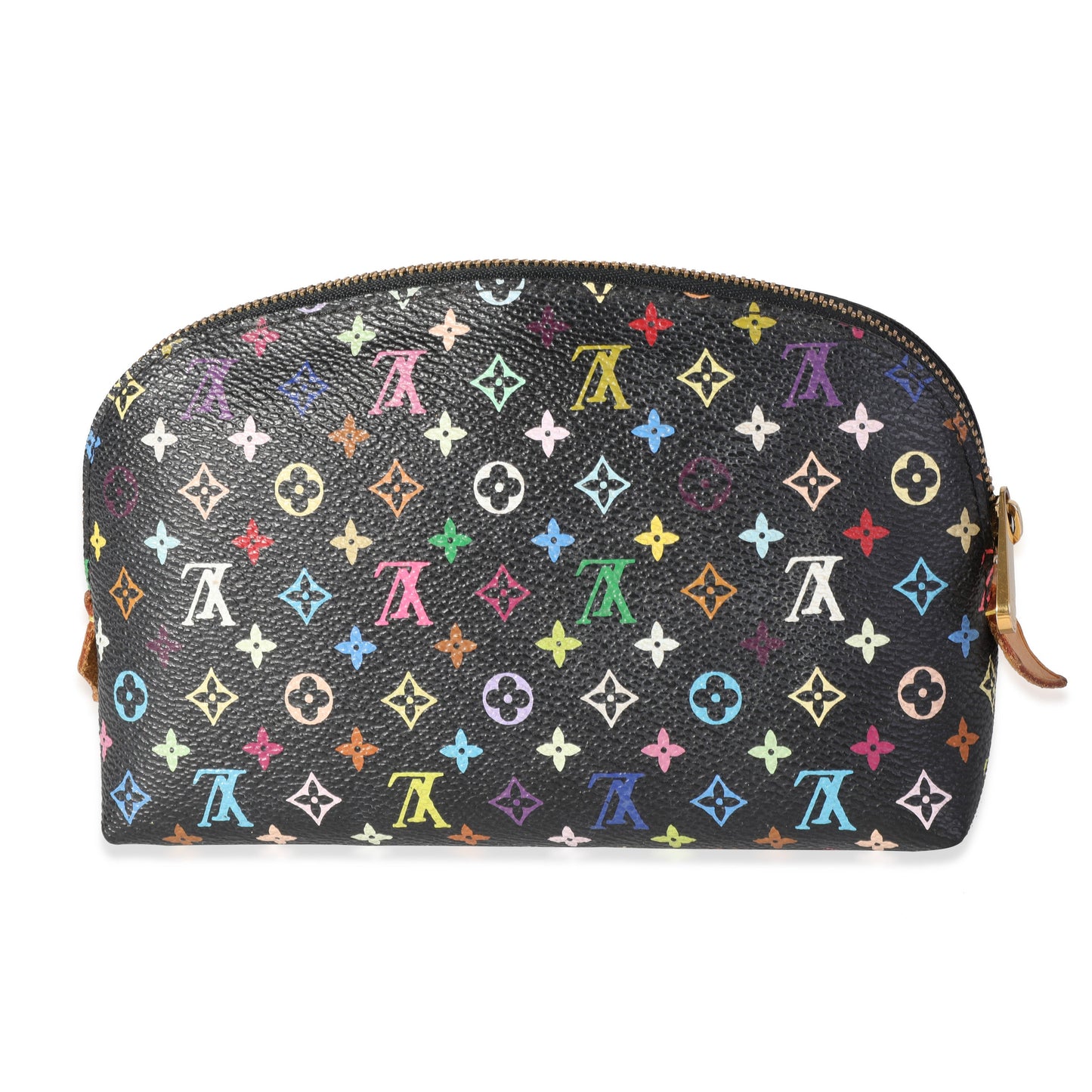Louis Vuitton Louis Vuitton x Takashi Murakami Black Monogram Multicolore Cosmetic Pouch