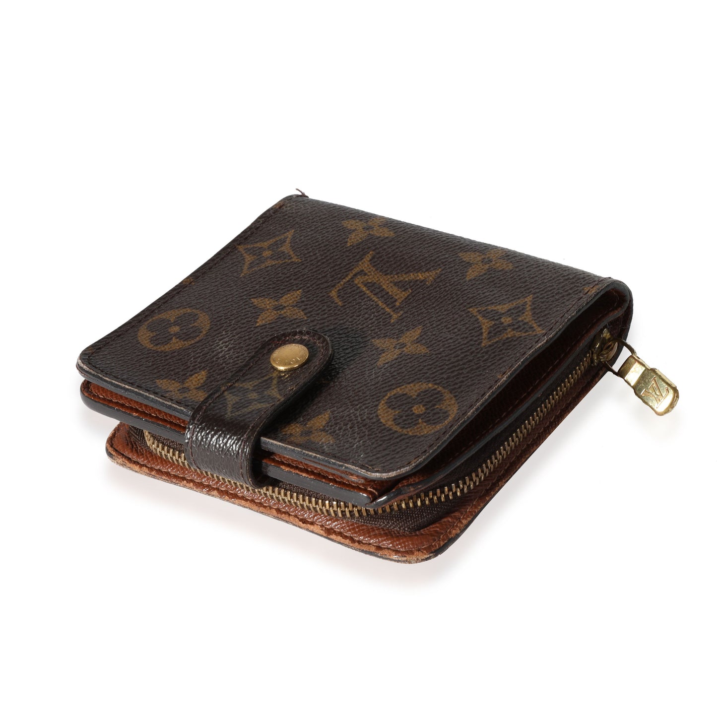 Louis Vuitton Louis Vuitton Monogram Canvas Compact Wallet