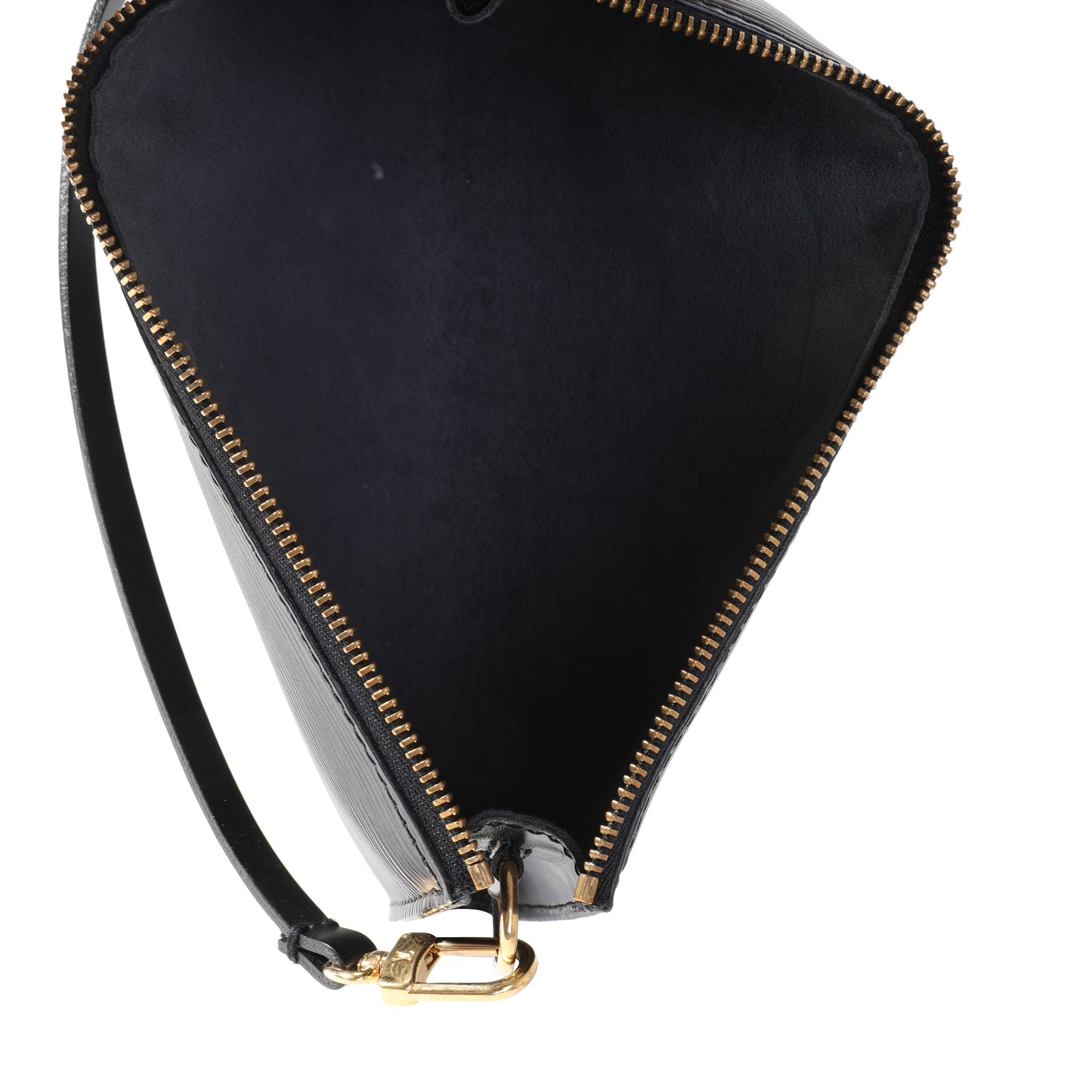 Louis Vuitton Louis Vuitton Black Epi Leather Pochette Accessoires 24