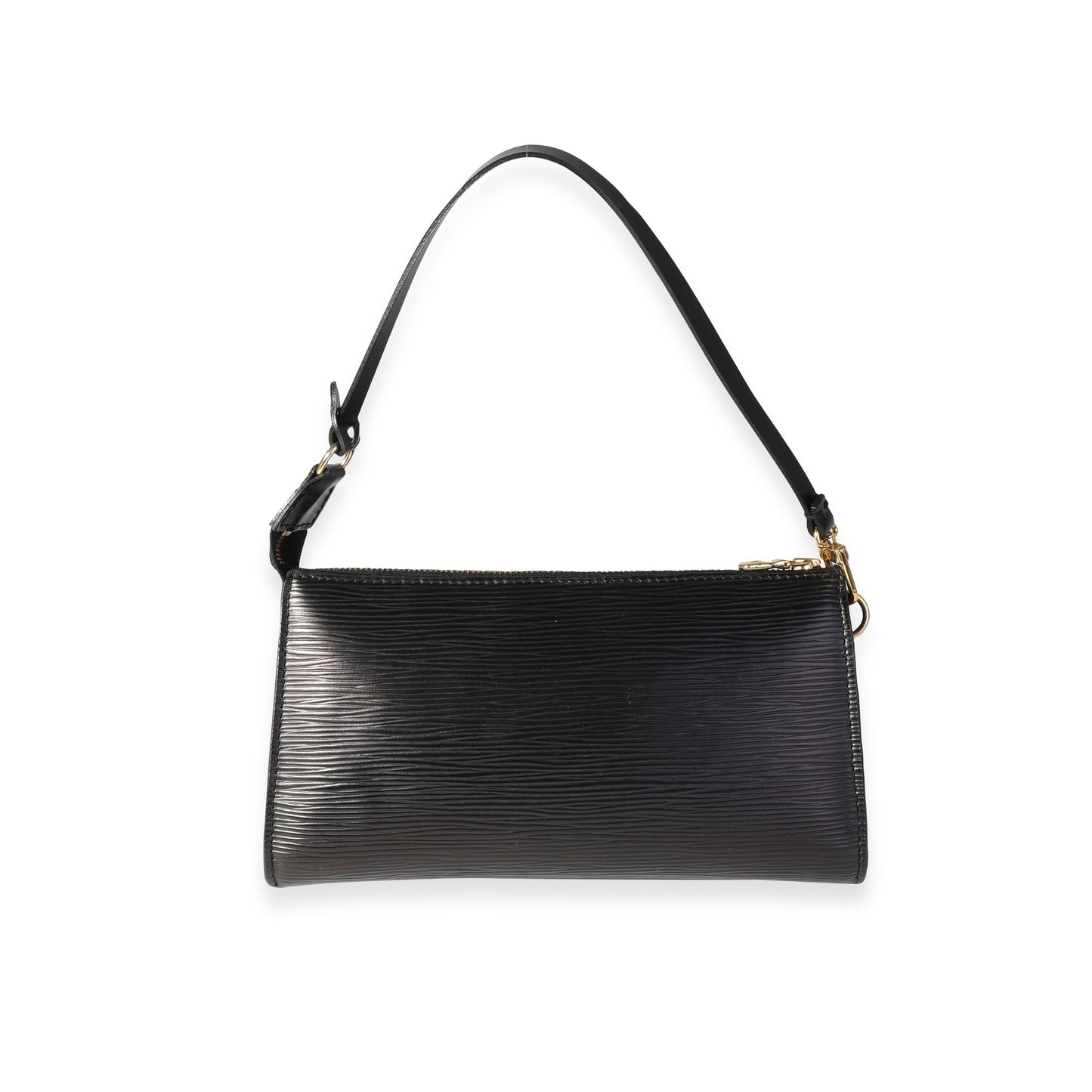 Louis Vuitton Louis Vuitton Black Epi Leather Pochette Accessoires 24