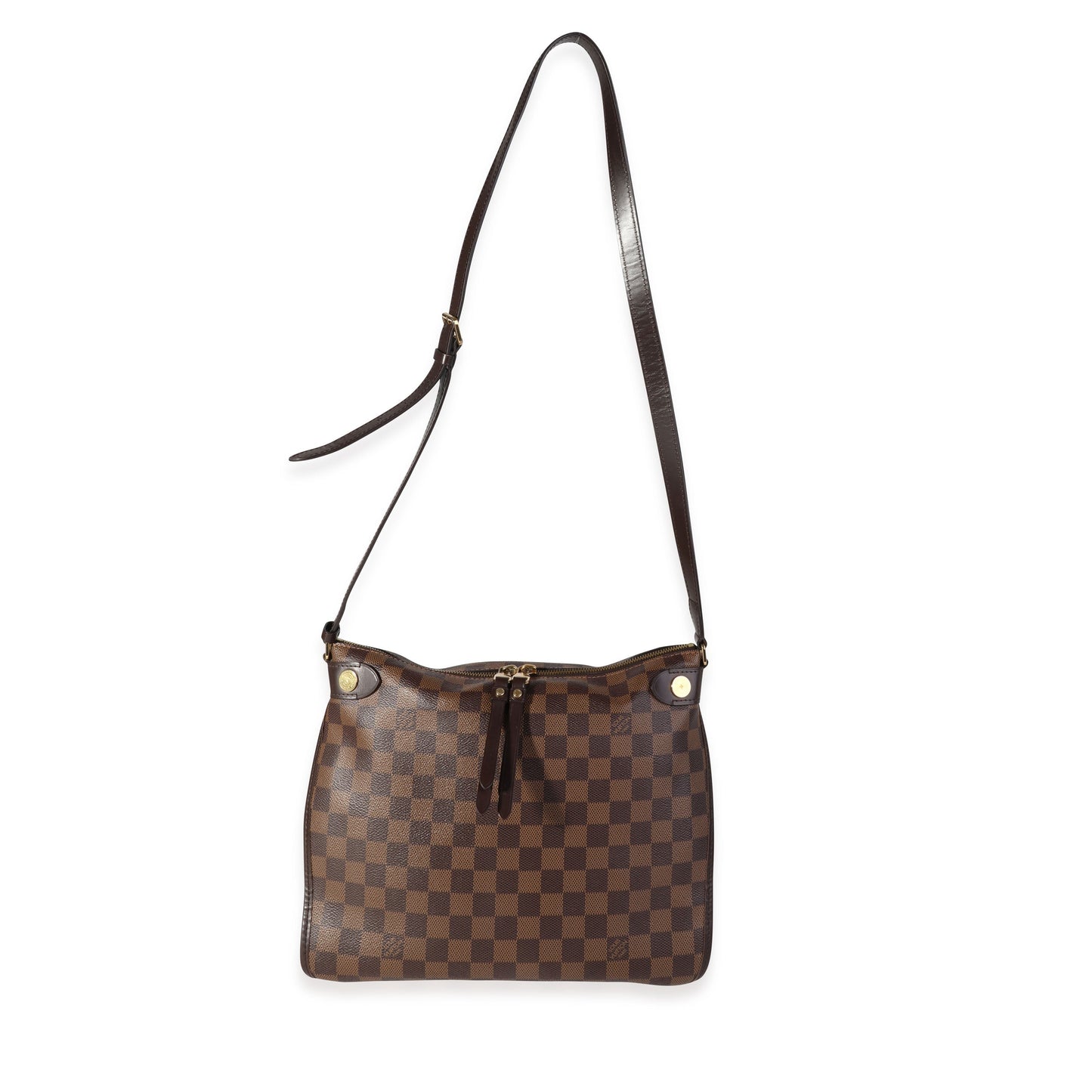 Louis Vuitton Louis Vuitton Damier Ebene Canvas Duomo Crossbody Bag