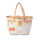 Louis Vuitton Louis Vuitton Damier Azur Summer Trunks Neverfull MM