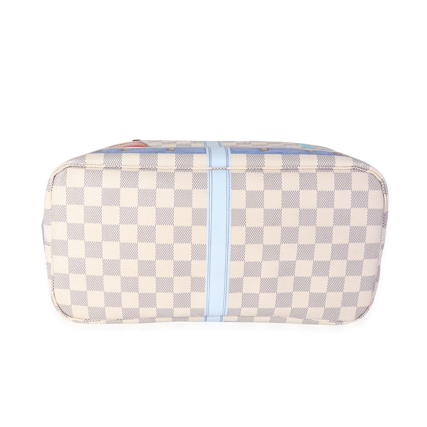 Louis Vuitton Louis Vuitton Damier Azur Summer Trunks Neverfull MM