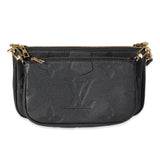 Louis Vuitton Louis Vuitton Black Monogram Empreinte Leather Multi-Pochette Accessoires