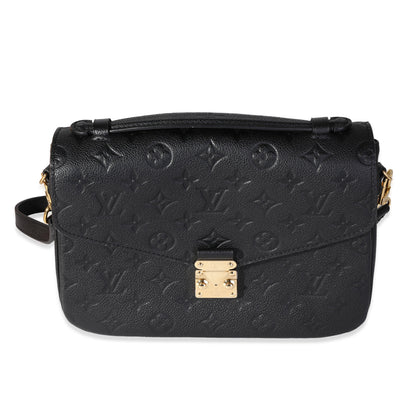 Louis Vuitton Louis Vuitton Black Monogram Empreinte Pochette Métis