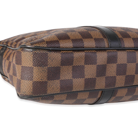 Louis Vuitton Damier Ebene & Black Leather Porte-Documents Voyage PM