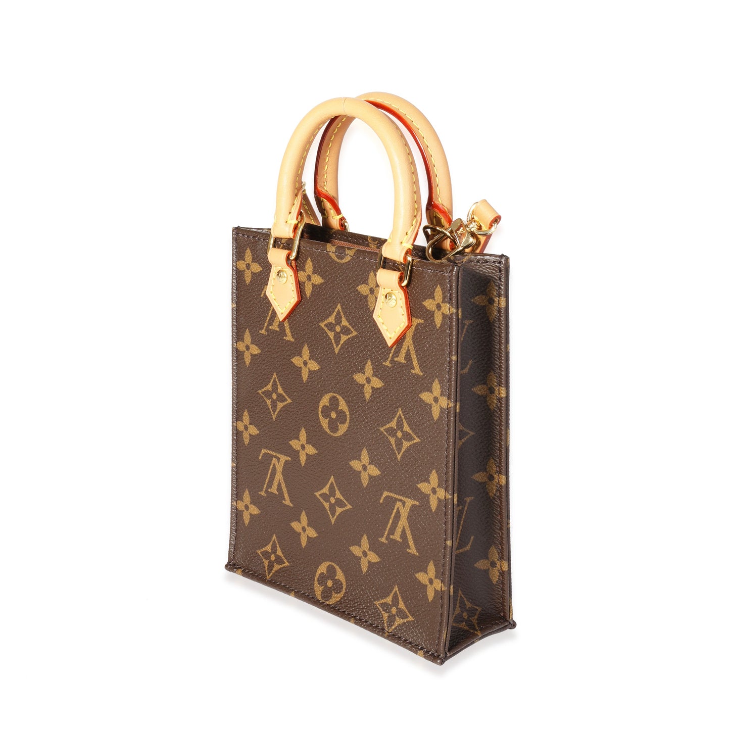 Louis Vuitton Louis Vuitton Monogram Canvas Petit Sac Plat