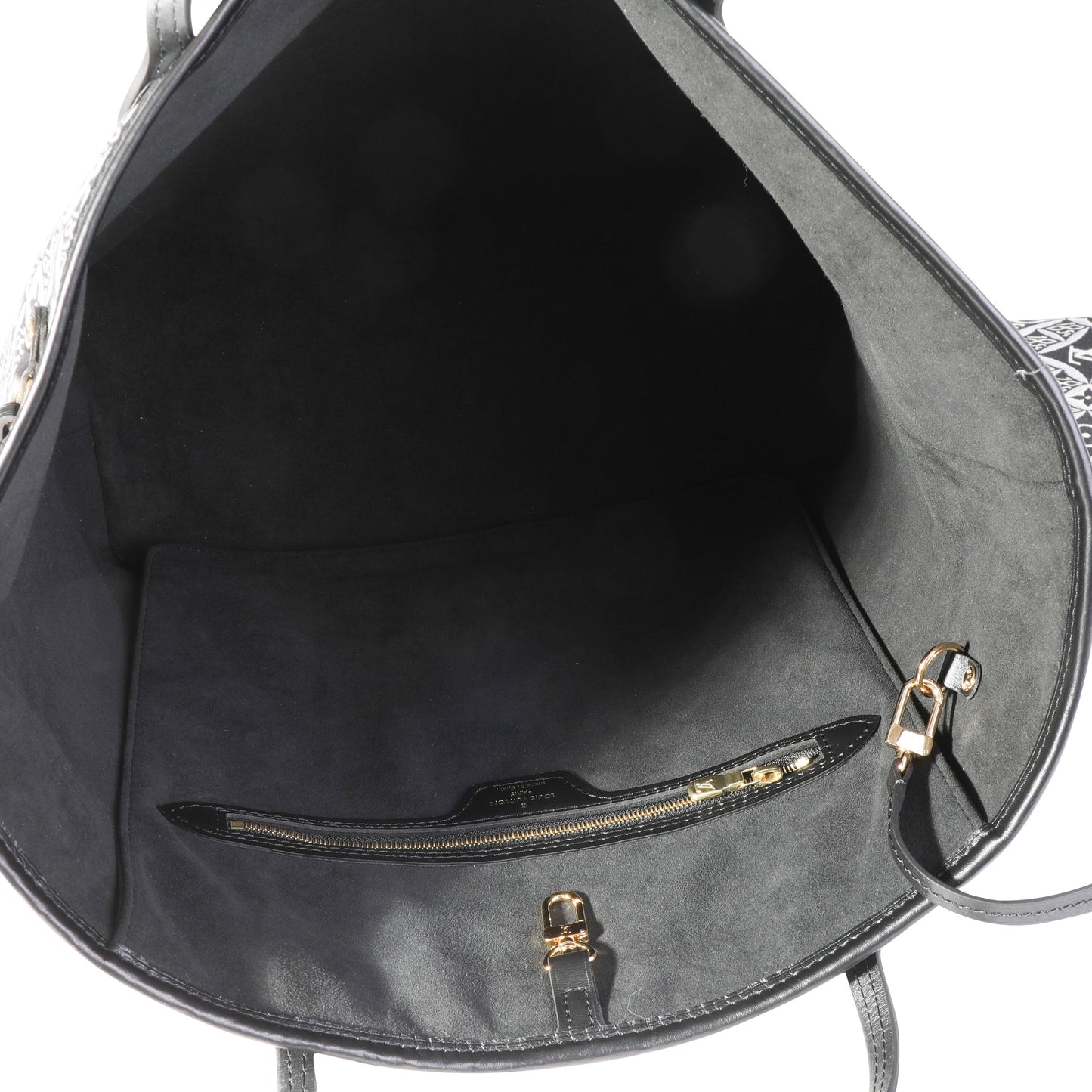 Louis Vuitton Louis Vuitton Black Jacquard Since 1854 Neverfull MM