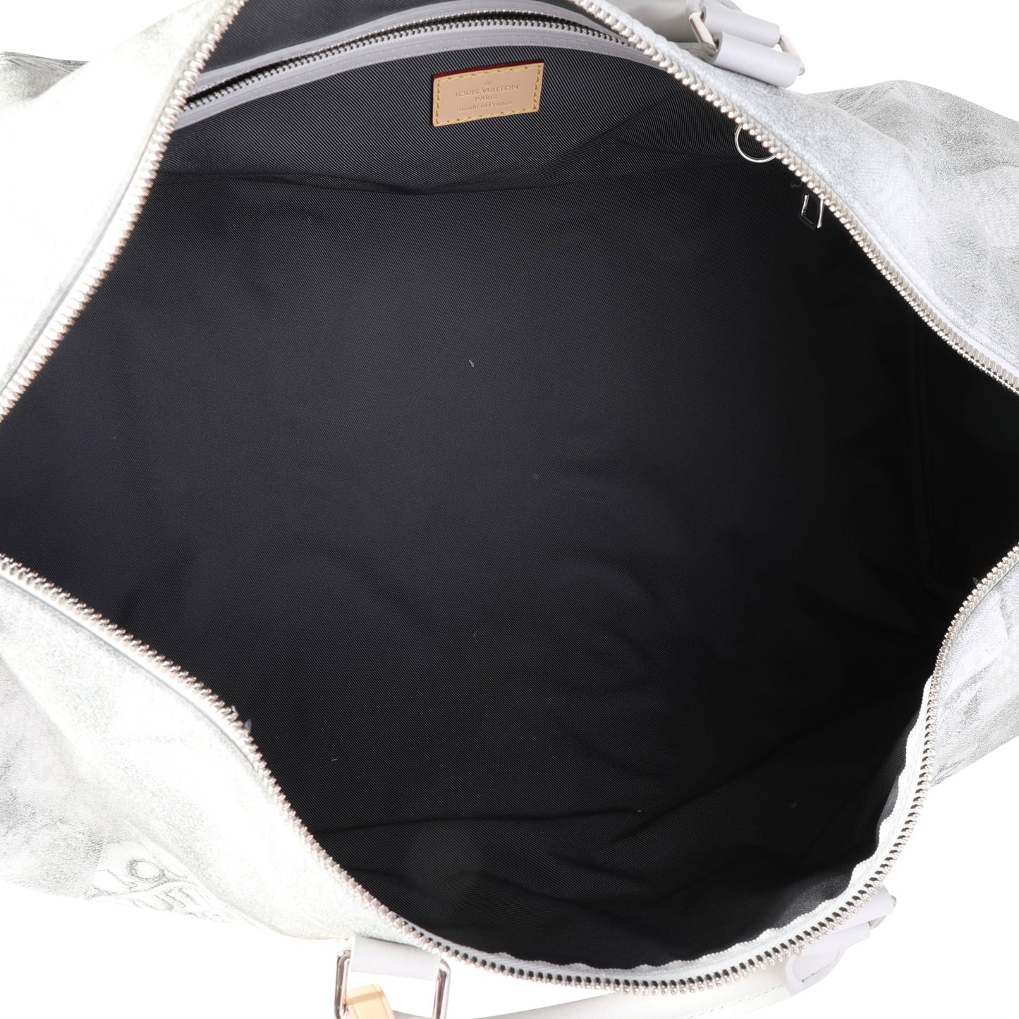 Louis Vuitton Louis Vuitton Damier Salt Canvas Keepall Bandoulière 50