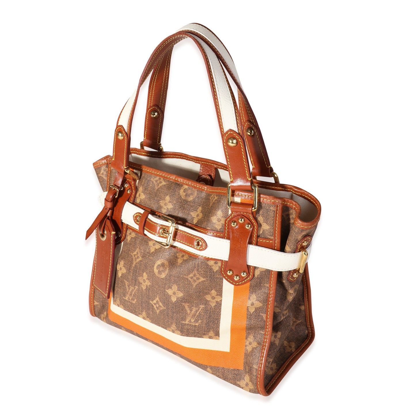 Louis Vuitton Louis Vuitton Limited Edition Monogram Tisse Rayures PM Tote Bag