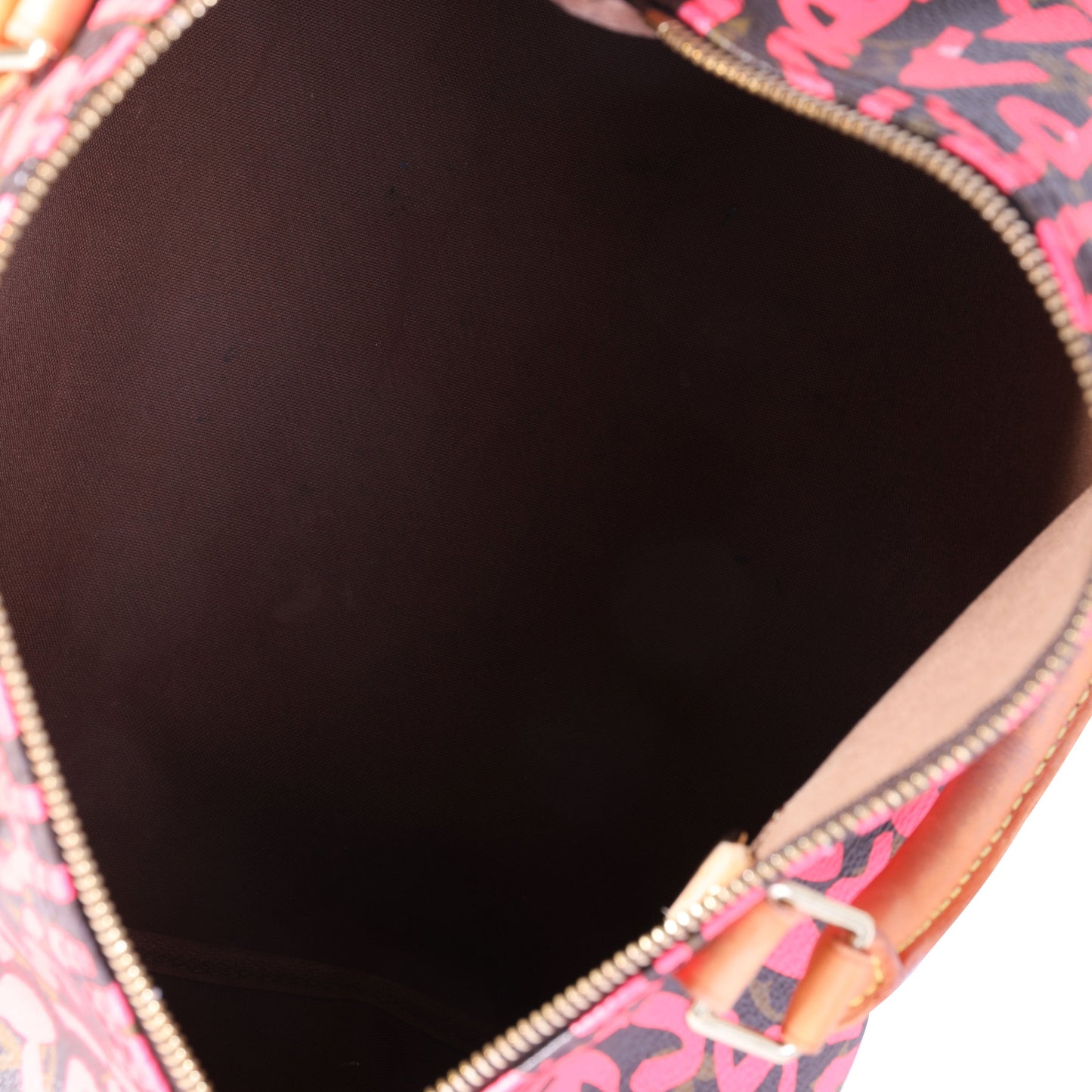 Louis Vuitton Louis Vuitton x Stephen Spro  Pink Graffiti Monogram Canvas Speedy 30