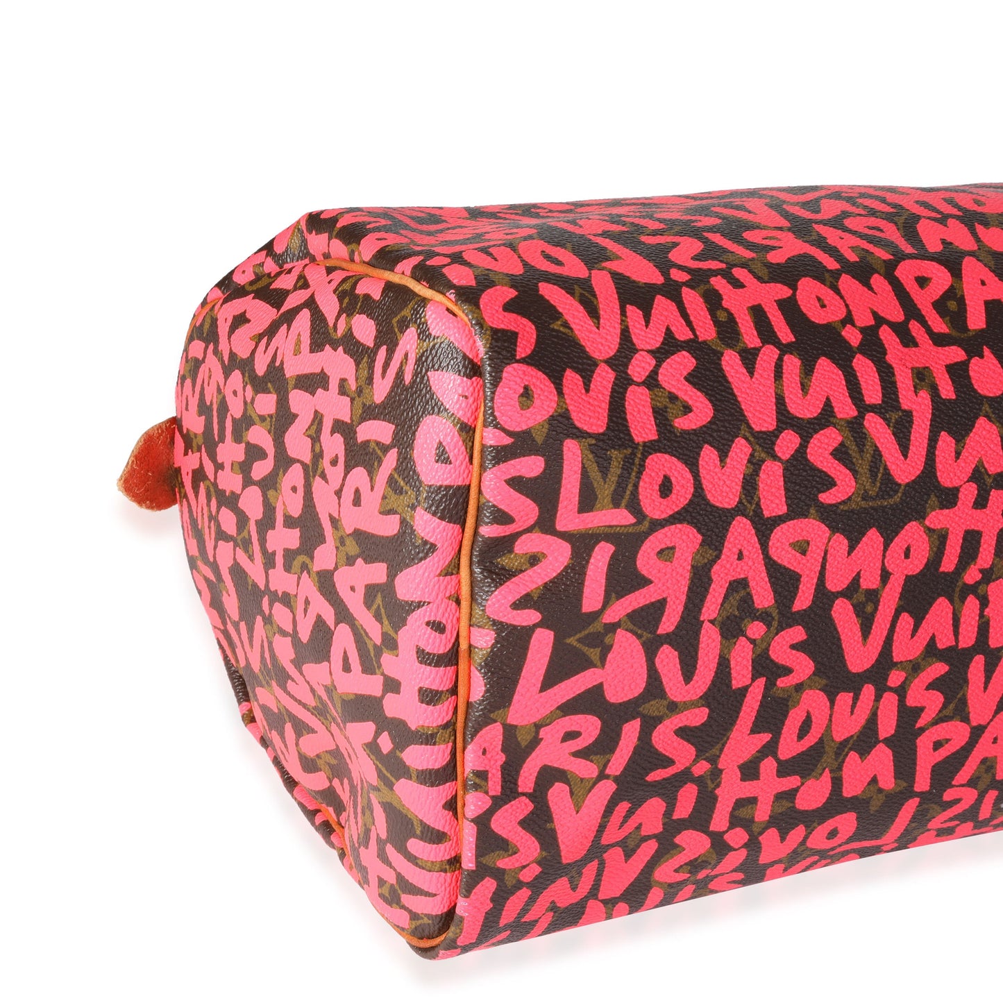Louis Vuitton Louis Vuitton x Stephen Spro  Pink Graffiti Monogram Canvas Speedy 30