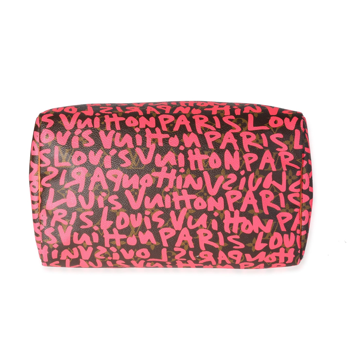 Louis Vuitton Louis Vuitton x Stephen Spro  Pink Graffiti Monogram Canvas Speedy 30