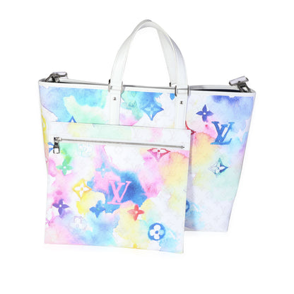 Louis Vuitton Louis Vuitton Watercolor Monogram Canvas Weekend Tote GM