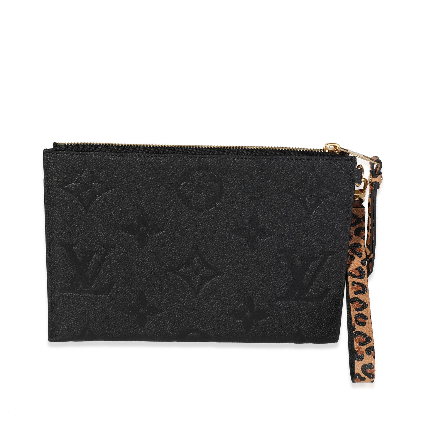 Louis Vuitton Louis Vuitton Black Monogram Empreinte Wild at Heart Melanie Pochette