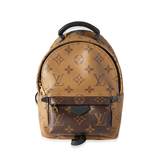 Louis Vuitton Louis Vuitton Monogram & Monogram Reverse Canvas Palm Springs Mini Backpack