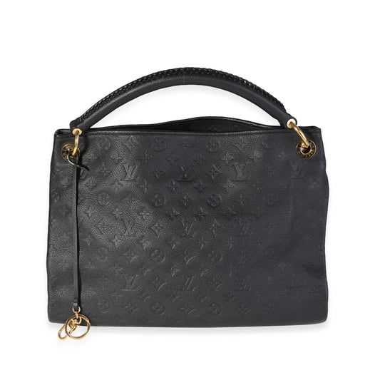 Louis Vuitton Louis Vuitton Black Monogram Empreinte Artsy MM