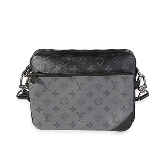 Louis Vuitton Louis Vuitton Monogram Eclipse Trio Messenger