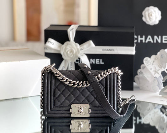 CHL - Mini Classic Flapbag Black For Women 15cm/5.9 in