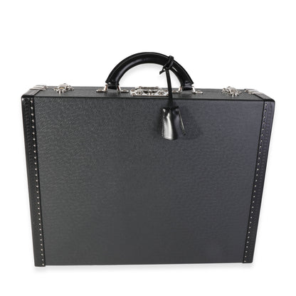 Louis Vuitton Louis Vuitton Black Taiga Leather President Briefcase