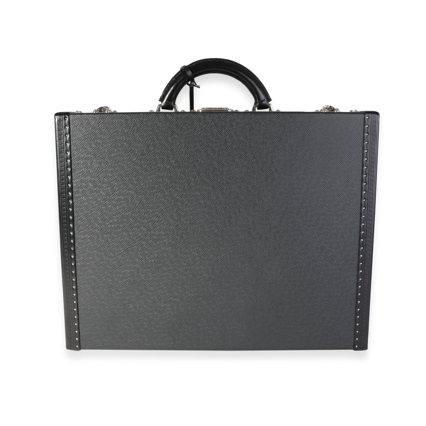 Louis Vuitton Louis Vuitton Black Taiga Leather President Briefcase
