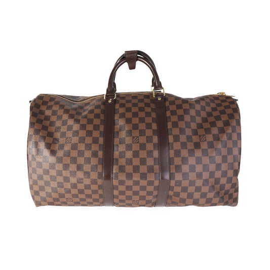 Louis Vuitton Louis Vuitton Damier Ebene Keepall Bandoulière 55