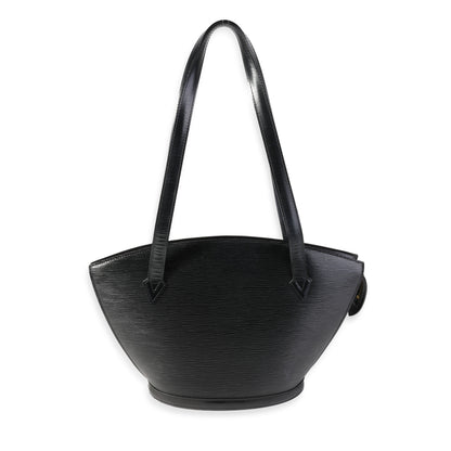 Louis Vuitton Louis Vuitton Black Epi Leather Saint Jacques PM