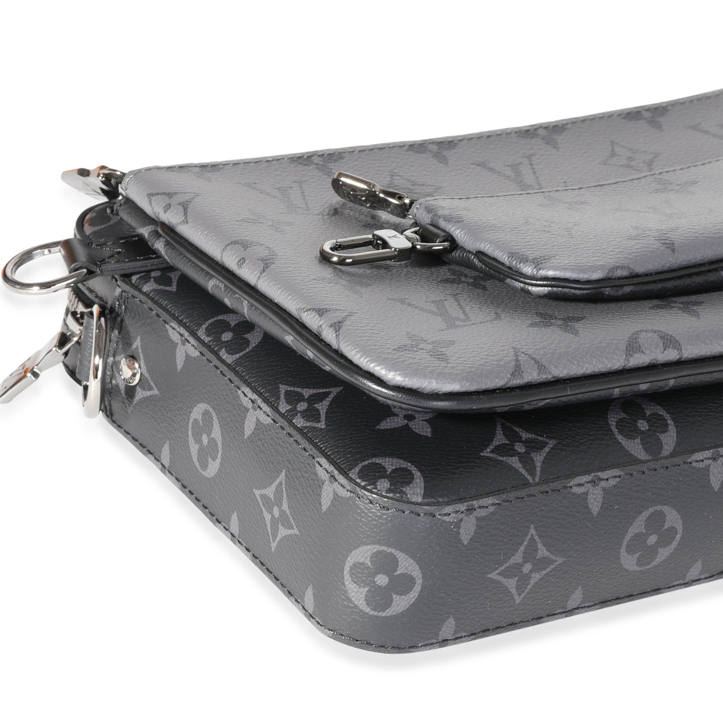 Louis Vuitton Louis Vuitton Grey Monogram Eclipse Reverse Canvas Trio Messenger Bag
