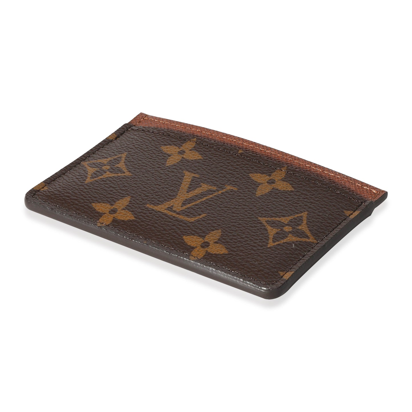 Louis Vuitton Louis Vuitton Monogram Canvas & Armagnac Card Holder