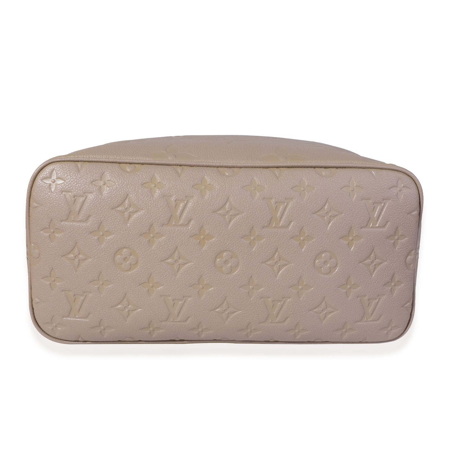 Louis Vuitton Louis Vuitton Tourterelle Monogram Empreinte Giant Neverfull MM