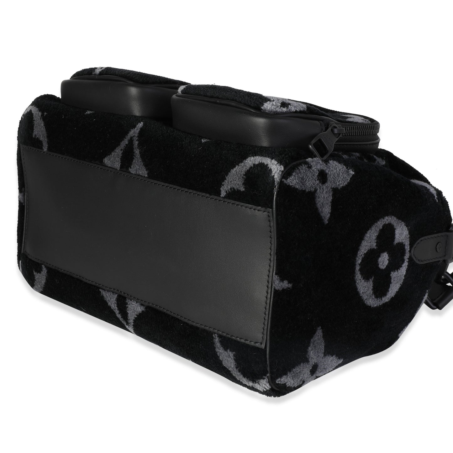 Louis Vuitton Louis Vuitton Black & Gray Monogram Eclipse Tuffetage Multi-Pocket Speedy
