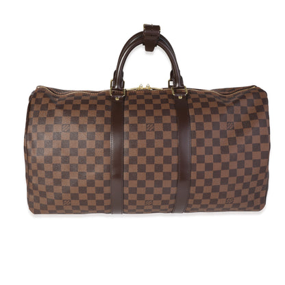 Louis Vuitton Louis Vuitton Damier Ebene Keepall 50