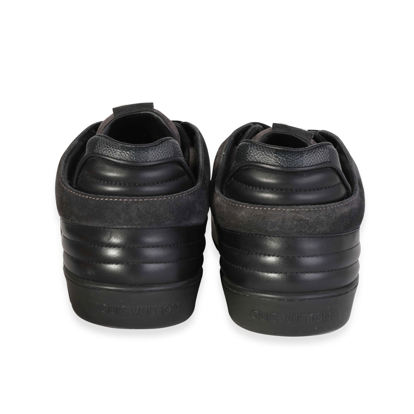 Louis Vuitton Louis Vuitton -  Louis Vuitton Ace Black Damier Sneaker (12 UK)