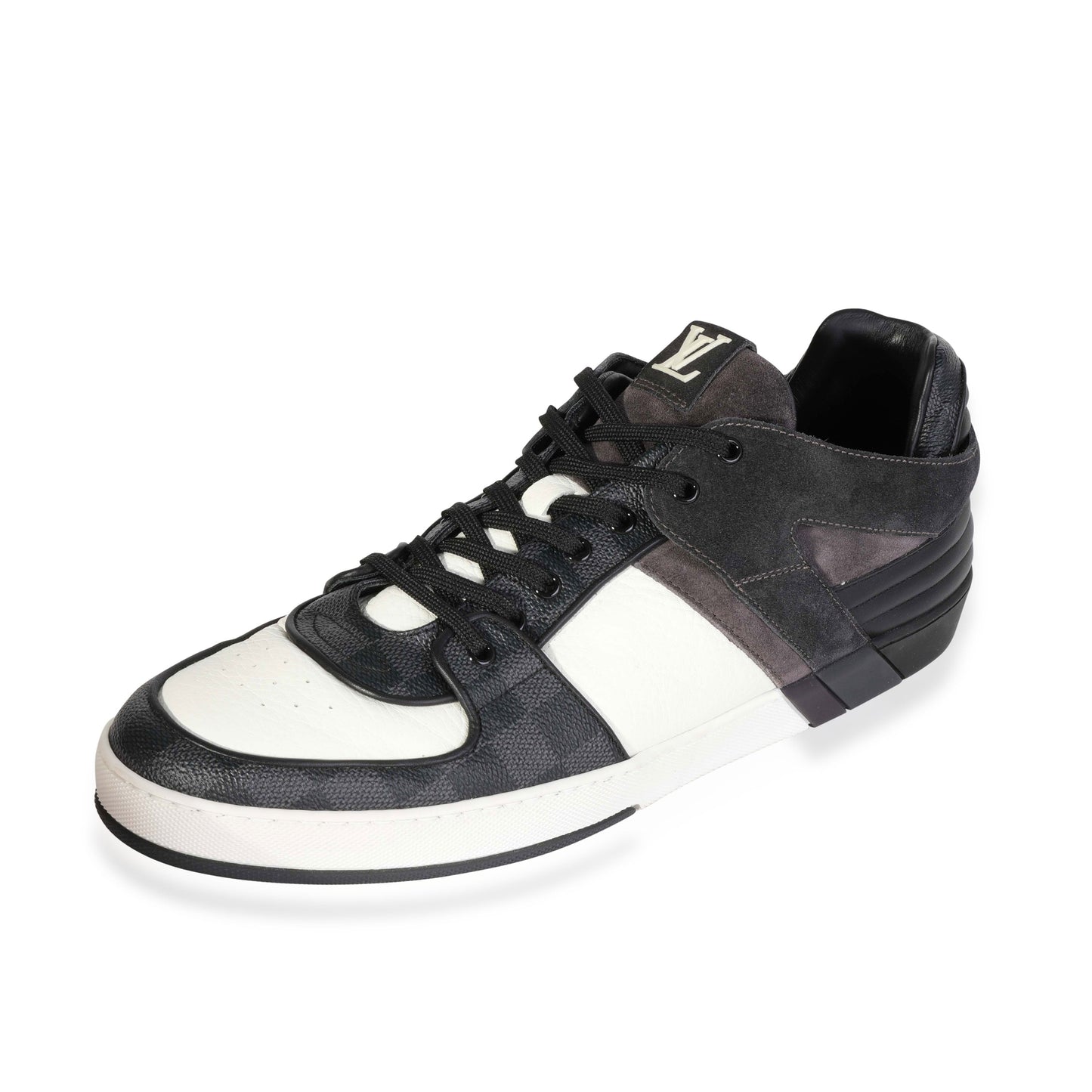 Louis Vuitton Louis Vuitton -  Louis Vuitton Ace Black Damier Sneaker (12 UK)