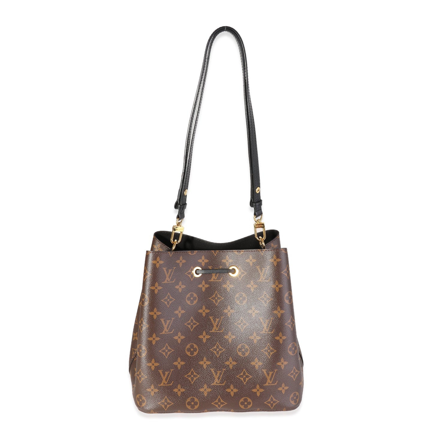 Louis Vuitton Louis Vuitton Monogram Canvas & Black Leather NéoNoé MM