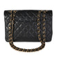 Chanel Black Caviar Quilted Jumbo Classic Single Flap Bag