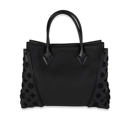 Louis Vuitton Louis Vuitton Black Veau Cachemire Calfskin W Tote