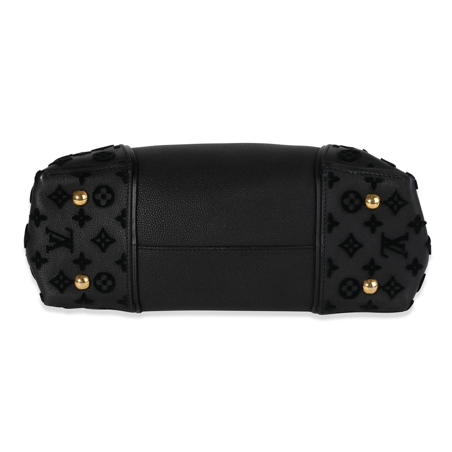 Louis Vuitton Louis Vuitton Black Veau Cachemire Calfskin W Tote