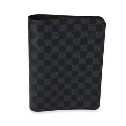 Louis Vuitton Louis Vuitton Damier Graphite Canvas Desk Agenda Cover