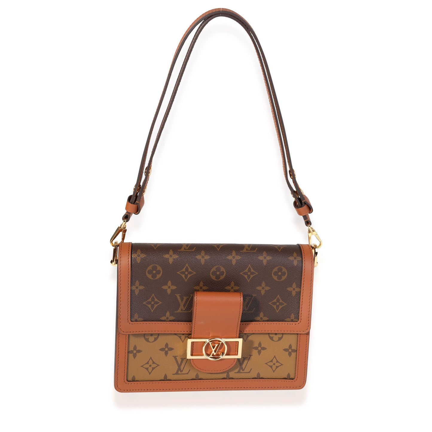 Louis Vuitton Louis Vuitton Monogram Reverse Canvas Dauphine MM