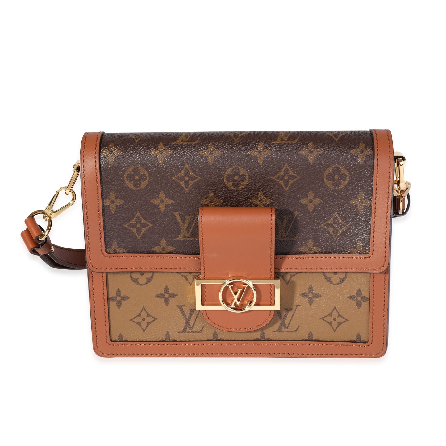 Louis Vuitton Louis Vuitton Monogram Reverse Canvas Dauphine MM