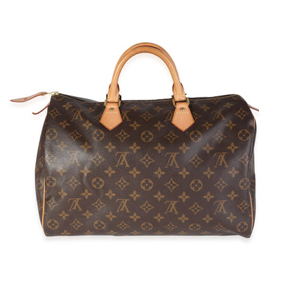 Louis Vuitton Louis Vuitton Monogram Canvas Speedy 35