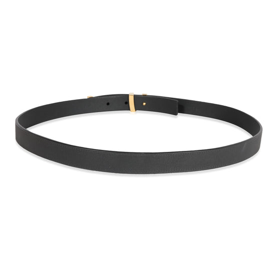 Louis Vuitton Black Embossed LV Initiales 20MM 75