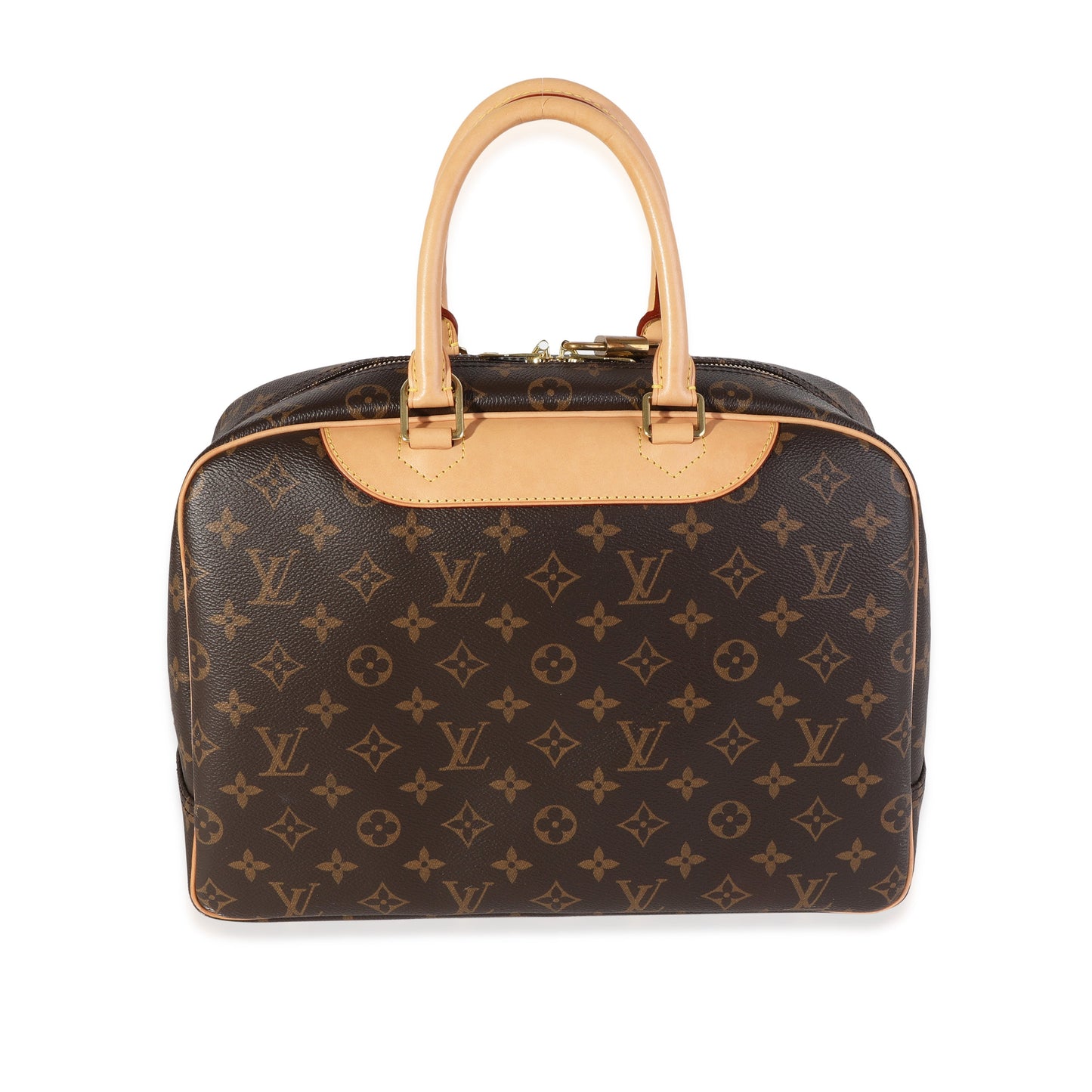 Louis Vuitton Louis Vuitton Brown Monogram Canvas Deauville Bag