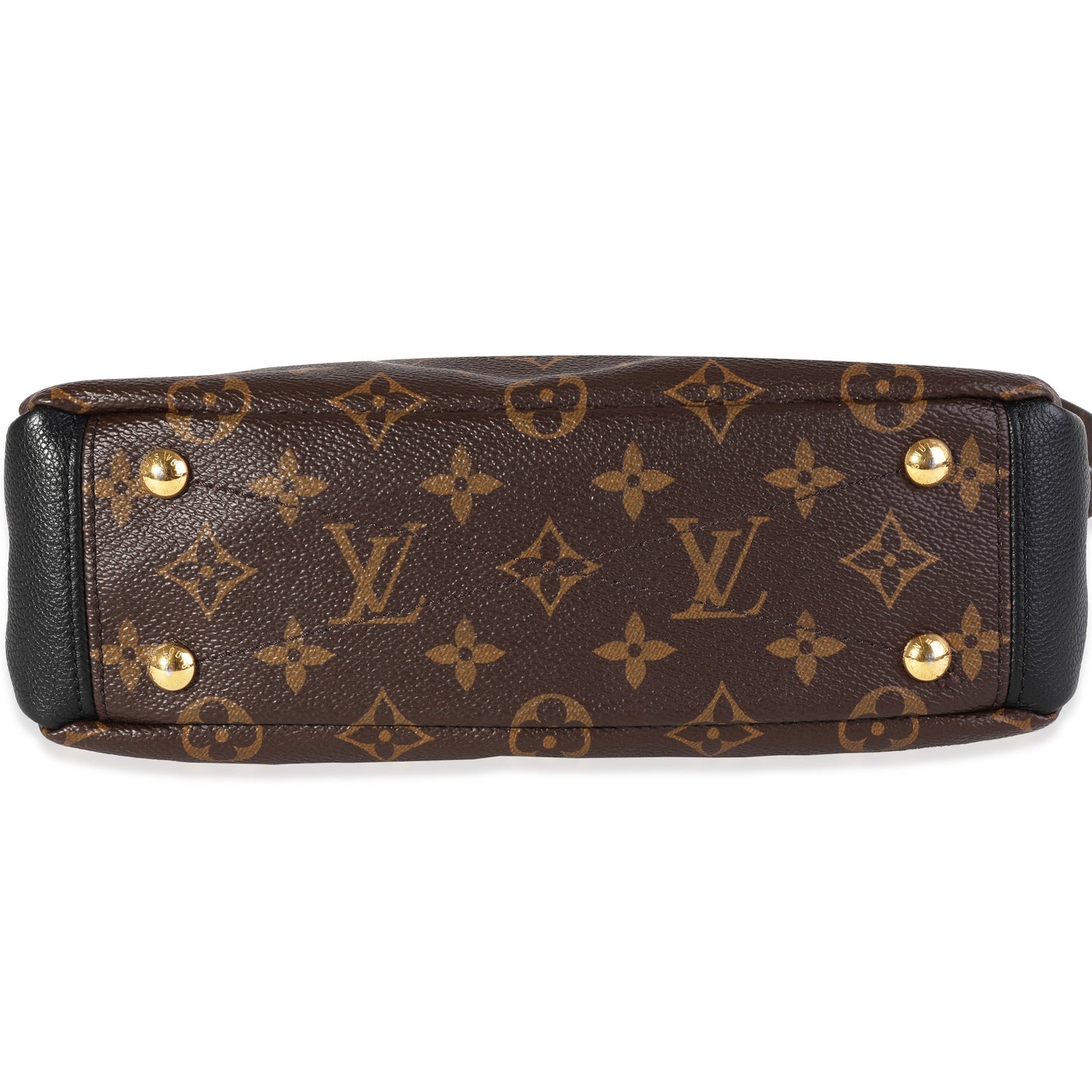 Louis Vuitton Louis Vuitton Monogram Canvas & Black Leather Pallas BB
