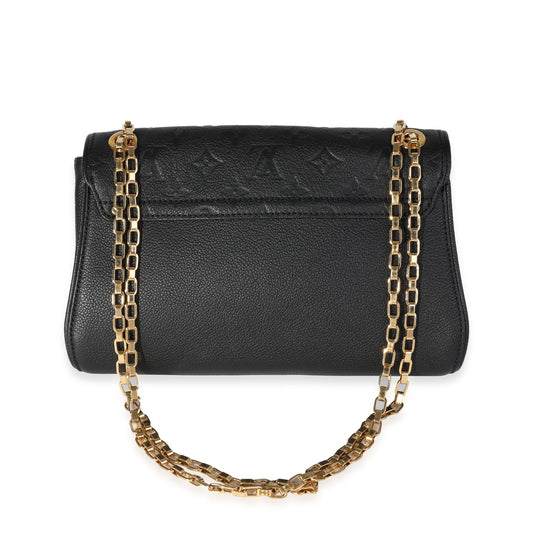 Louis Vuitton Louis Vuitton Black Monogram Empreinte Saint-Germain PM